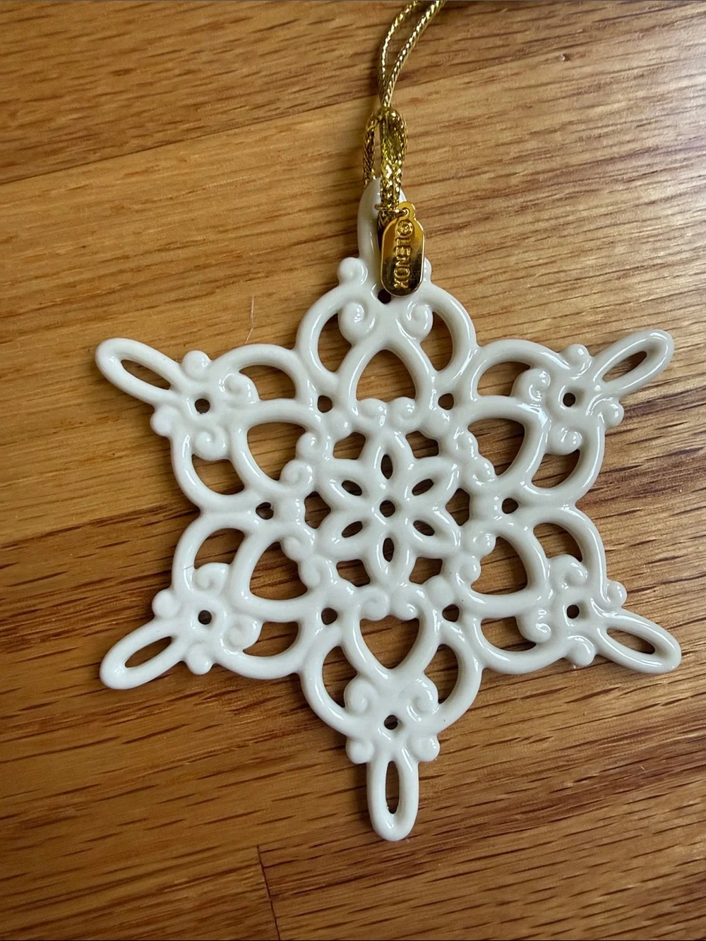 Lenox 2014 Annual Snow Fantasies Snowflake Ornament new in box